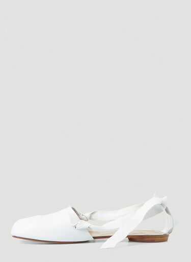 Maison Margiela Tabi 系带凉鞋 白 mla0248015