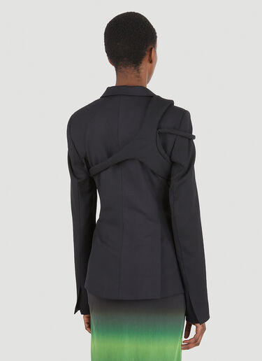 Ottolinger Fitted Harness Blazer Black ott0246008