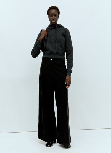 The Row Chan Corduroy Pants Black row0256018