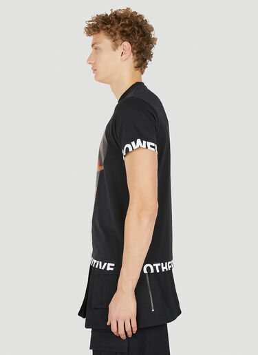 Walter Van Beirendonck 바디 프린트 T-셔츠 블랙 wlt0150020