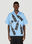 Gucci 그래픽 프린트 셔츠 블루 guc0152020