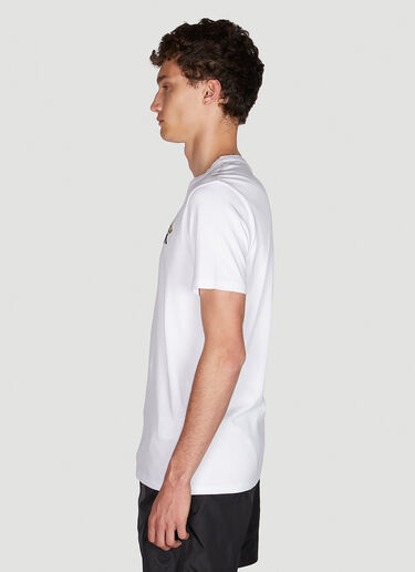 Moncler Logo Print T-Shirt White mon0149023