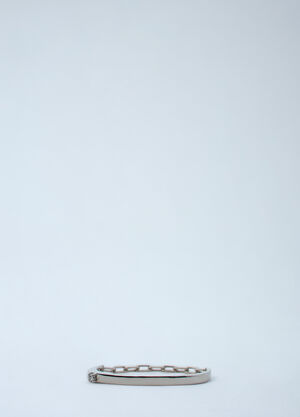 TOTEME Diamond Chain Ring Silver tot0261079