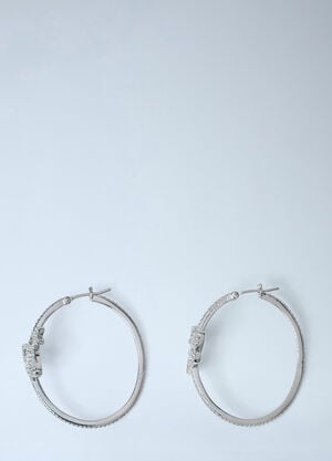 Vivienne Westwood Olympia Hoop Earrings Silver vvw0264036