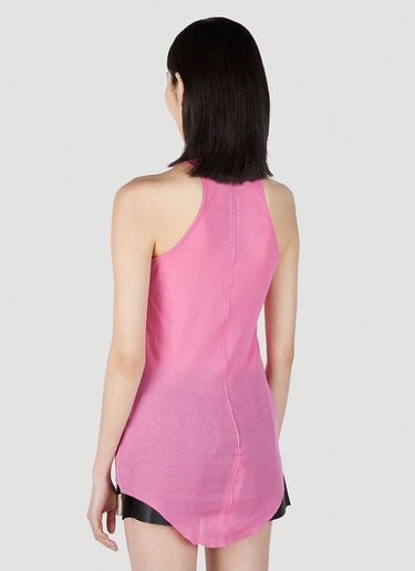 Rick Owens Basic Rib Tank Top Pink ric0251025