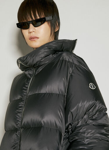 Moncler + Rick Owens Cyclopic 长款羽绒服 黑色 mcs0355006