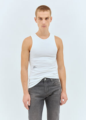 Charlie Constantinou Ribbed Tank Top Brown cco0158003