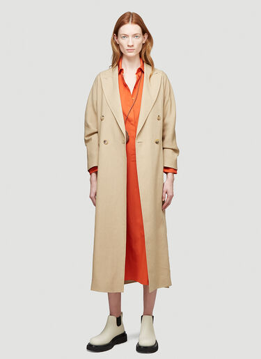 Max Mara Alpaca Coat Beige max0243052