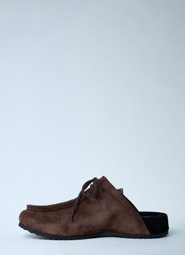 Leather Slip-On Shoes Dries Van Noten Leather Slip-On Shoes Dark Brown dvn0162034