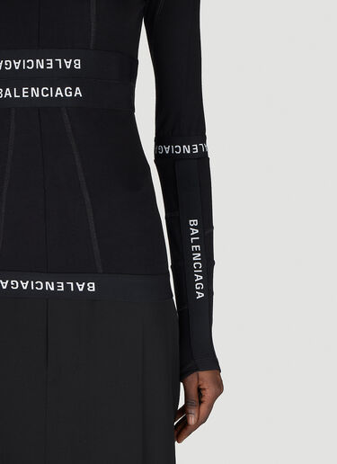 Brief-Patchwork Top Balenciaga Brief-Patchwork Top Black bal0254015