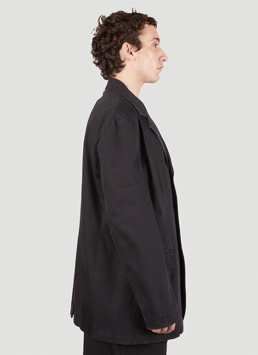 Raf Simons Easy Fit Denim Blazer Black raf0151012