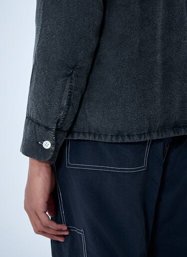 NÒMARYTHM TEXTILE Relaxed Button-Down Shirt Black nma0162004