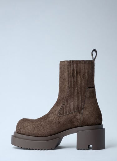 Rick Owens Beatle Bogun Boots Brown ric0262021