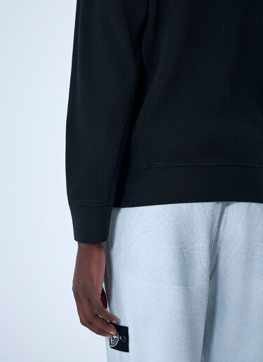 Stone Island Logo Patch Sweater Black sto0164081