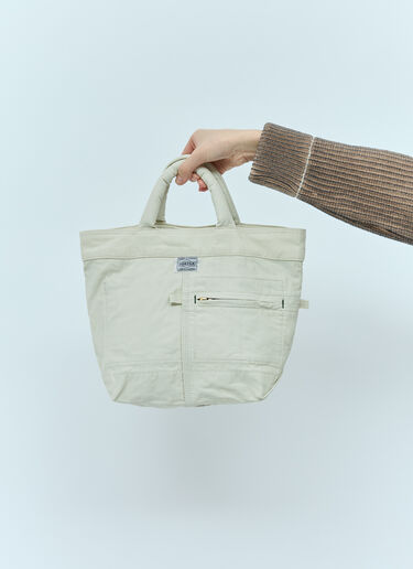 Porter-Yoshida & Co Mile Mini Tote Bag White por0354002