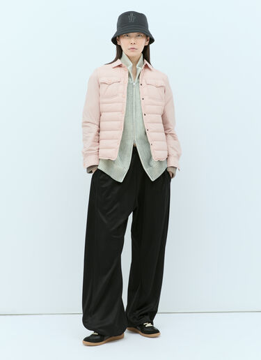 Moncler Grenoble Averau 羽绒衬衫夹克 粉色 mog0255006