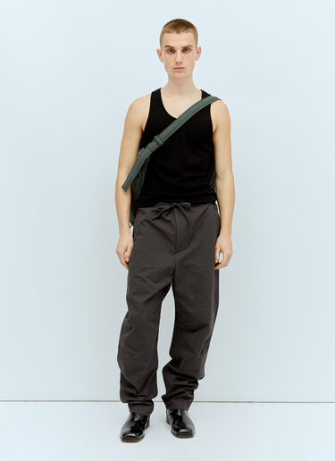 Lemaire Maxi Military Pants Grey lem0156007