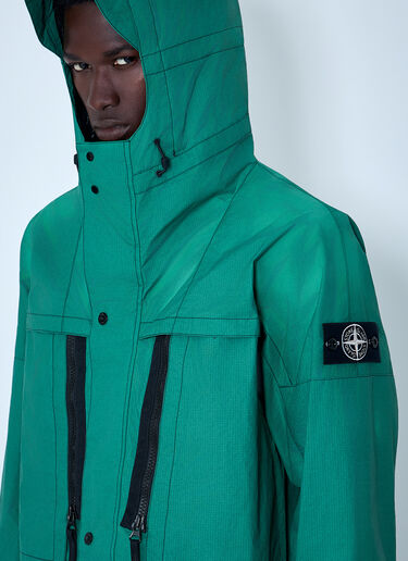 Stone Island Technical Hooded Jacket Green sto0164065