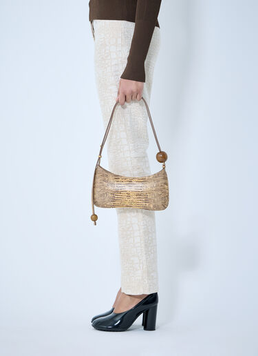 Jacquemus Le Bisou Perle Shoulder Bag Beige jac0260064