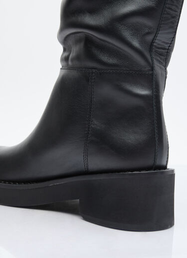 MM6 Maison Margiela Knee-High Boots Black mmm0253029