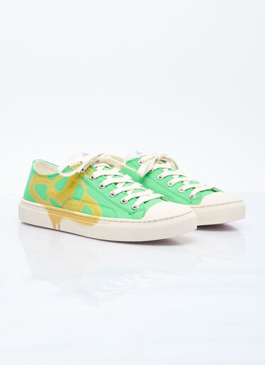 Vivienne Westwood Plimsoll 低帮 2.0 运动鞋 绿色 vvw0255055