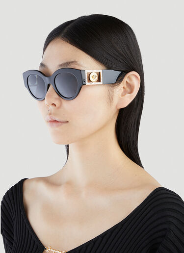 Versace Bright Medusa Sunglasses Black lxv0251006