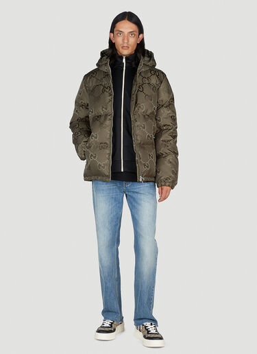Gucci Jumbo GG Down Jacket Green guc0153038
