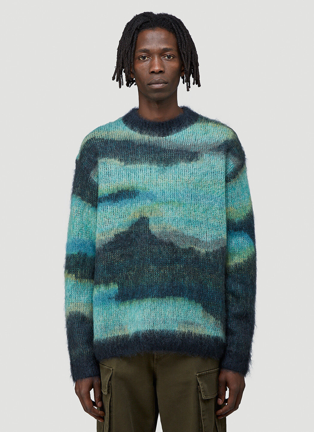 Acne studio mohair cardigan shop