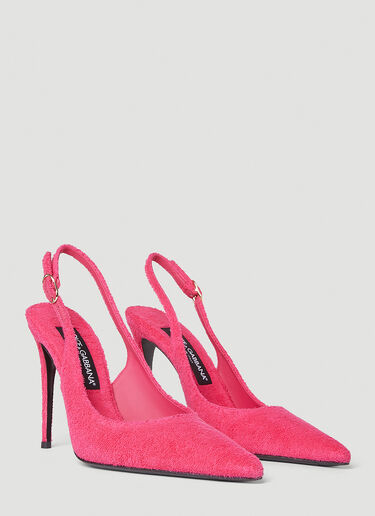 Dolce & Gabbana Slingback High Heels Pink dol0251044