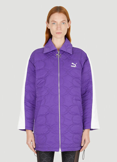 Puma Couture Sport T7 夹克 紫色 pum0250003