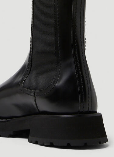 Alexander McQueen 切尔西靴 黑 amq0149040