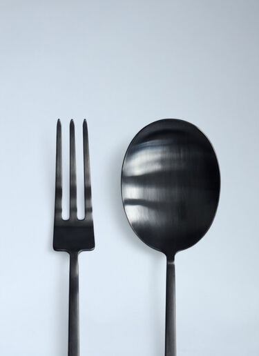101 Copenhagen Kogei Salad Servers Black wps0691753