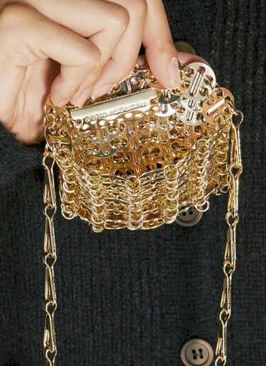 1969 Micro Shoulder Bag Rabanne 1969 Micro Shoulder Bag Gold pac0253048