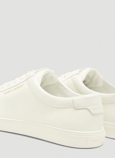 Saint Laurent Andy Low-Cut Sneakers White sla0233026