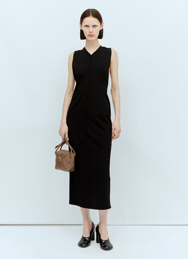 Khaite Terri Dress Black kha0255004