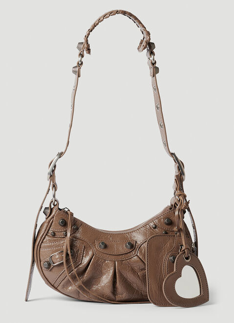 Jacquemus Le Cagole XS Shoulder Bag Cream jac0254095