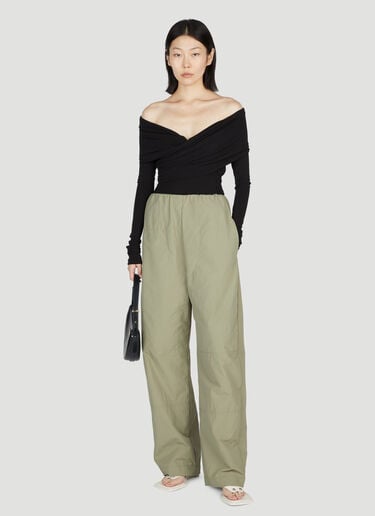 Paris Georgia Cocoon Track Pants Khaki pag0253005