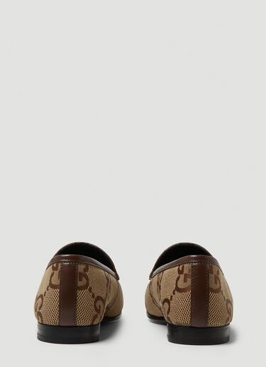 Gucci GG Horsebit Loafers Beige guc0250097