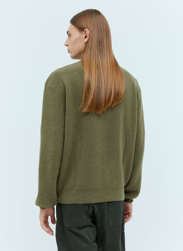 Lemaire Roll Neck Sweater Green lem0154010