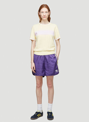 adidas by Wales Bonner Knitted T-Shirt Yellow awb0344001