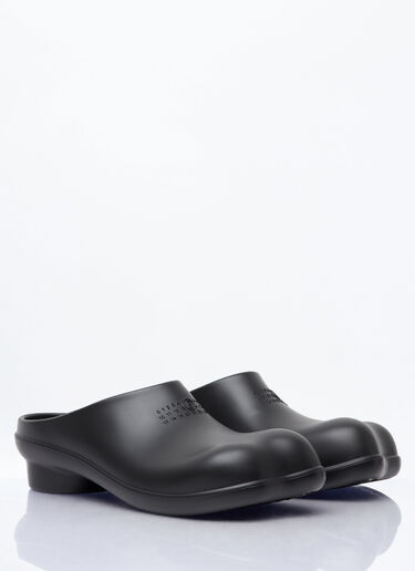 MM6 Maison Margiela Anatomic Clog Slippers Black mmm0156008
