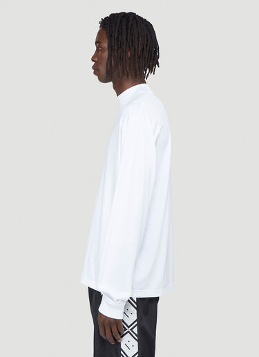 Acne Studios Long-Sleeved T-Shirt White acn0142037