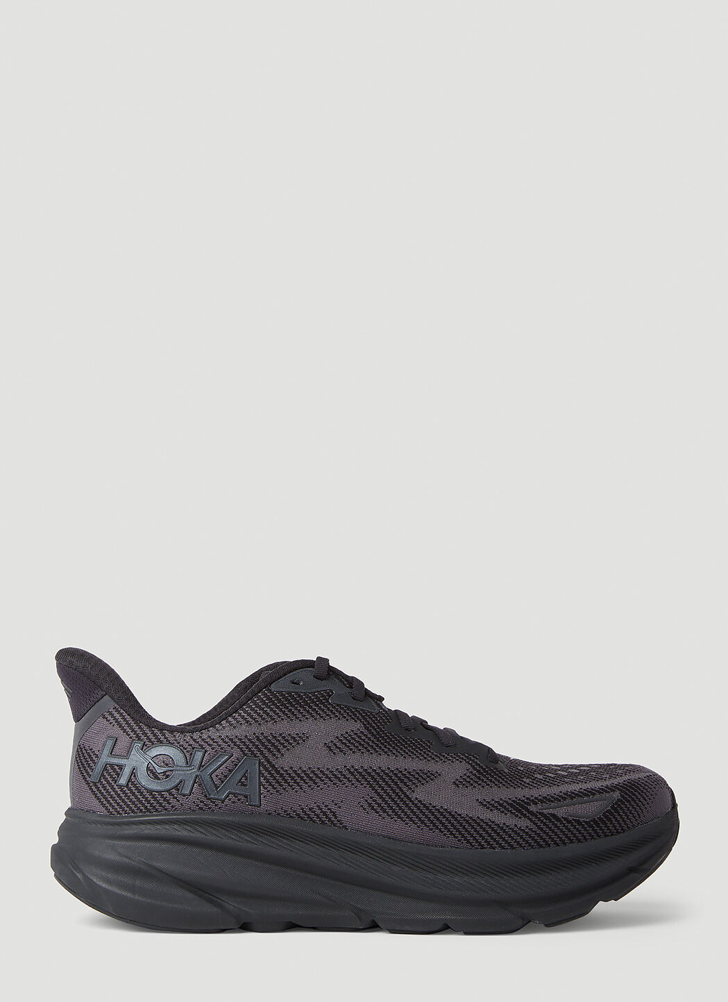 HOKA x Satisfy Clifton 9 Sneakers Black hxs0355002