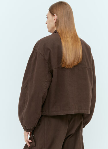 Le Blouson Trivela Utility Jacket Jacquemus Le Blouson Trivela Utility Jacket Brown jac0154002