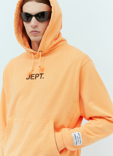 Gallery Dept. Dept Logo Hooded Sweatshirt Orange gdp0152019