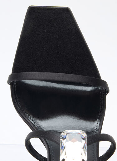Harlow Sandals Saint Laurent Harlow Sandals Black sla0258001