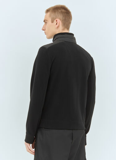 Moncler Grenoble Fleece Cardigan Black mog0158007