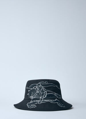 Dolce & Gabbana Logo Motif Bucket Hat Black dol0160007
