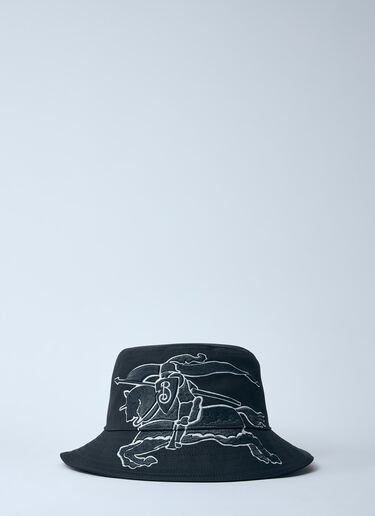 Burberry ロゴモチーフ バケットハット ブラック bur0159050