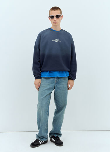 Stüssy 徽标印花运动衫  藏蓝色 sts0157010